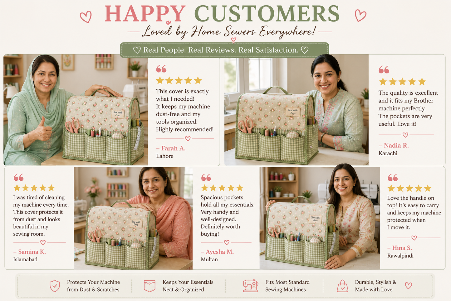 Stitch Guard Sewing Machine Cover