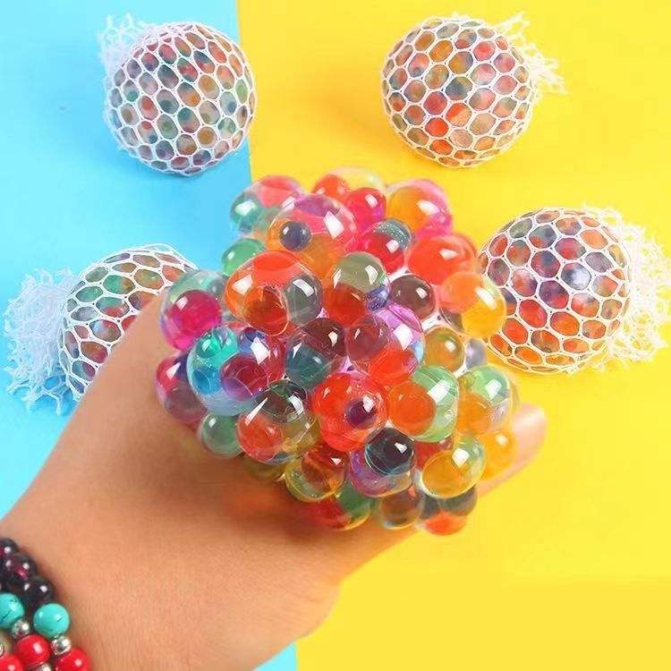 ๐ Colorful Mesh Stress Relief Ball
