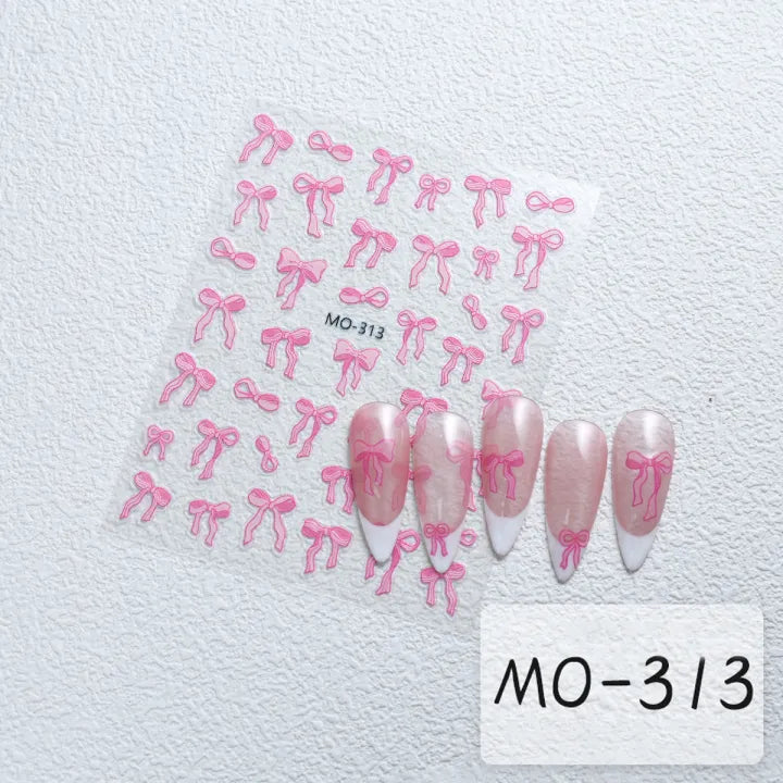 ๐ 3d Bow Stickers ๐