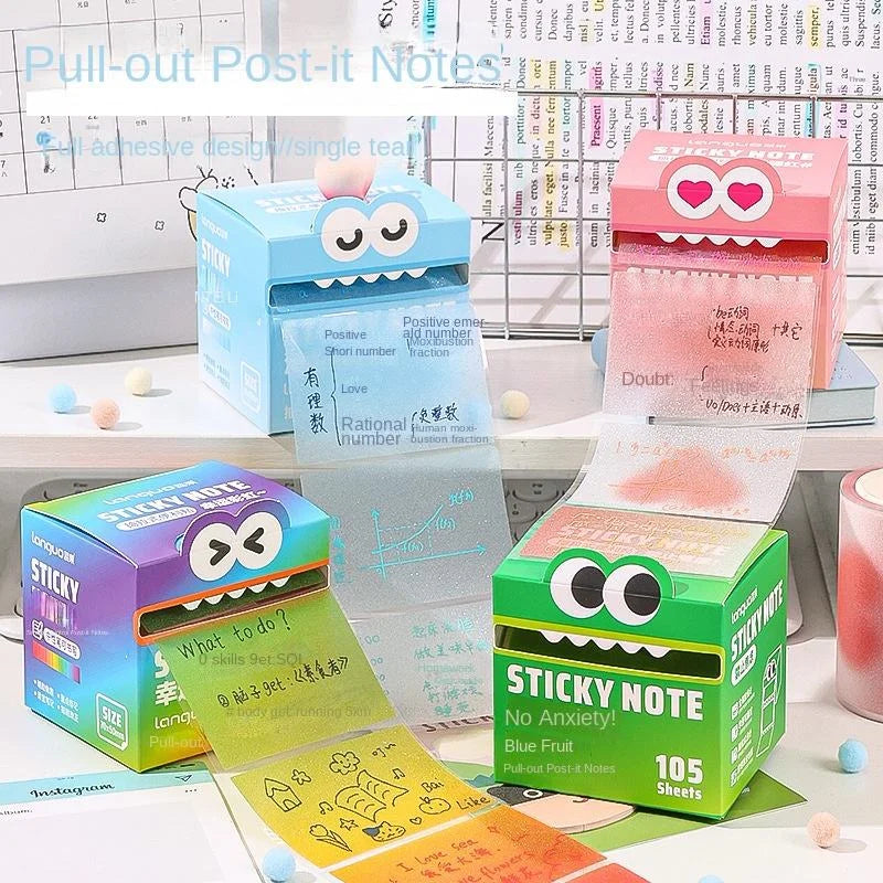 ClearNote™ Transparent Sticky Notes