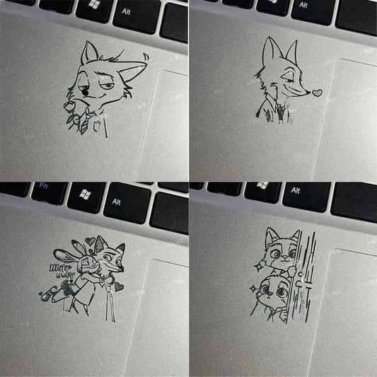Disney Zootopia Cartoon Cute Anime Decals