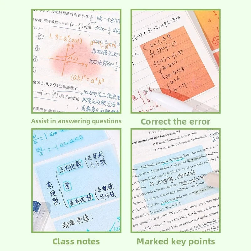 ClearNote™ Transparent Sticky Notes