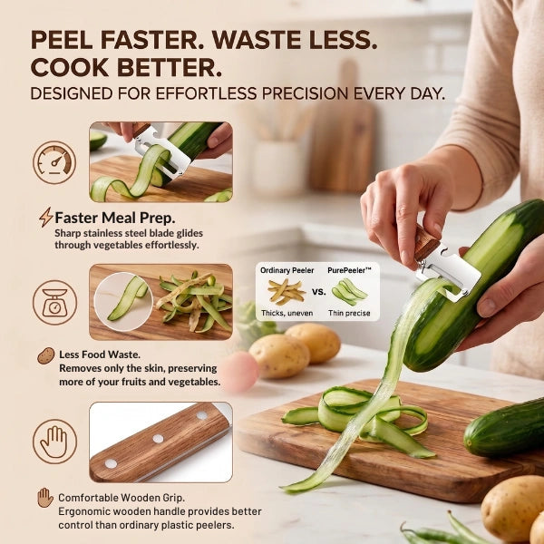 SlicePro™ 4-in-1 Kitchen Peeler