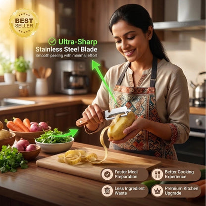 SlicePro™ 4-in-1 Kitchen Peeler