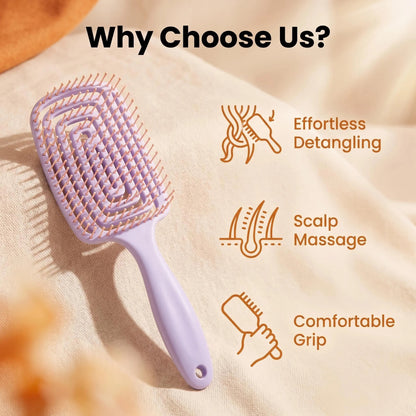 Hollow Detangling Hair Brush