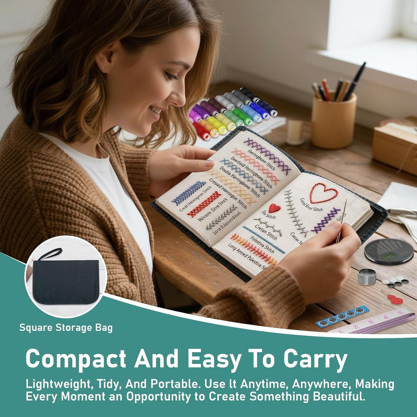 Embroidery Stitch book 143 different stitches