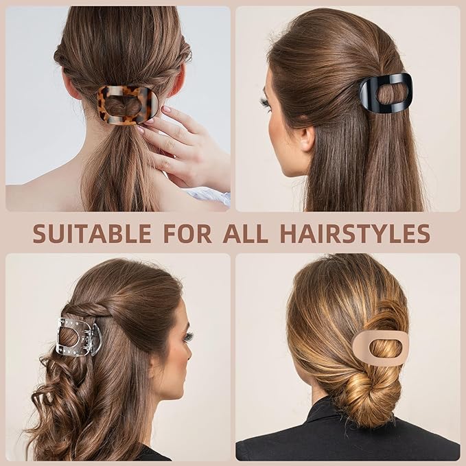 Flat Claw Clip ( No More Painful Clips )