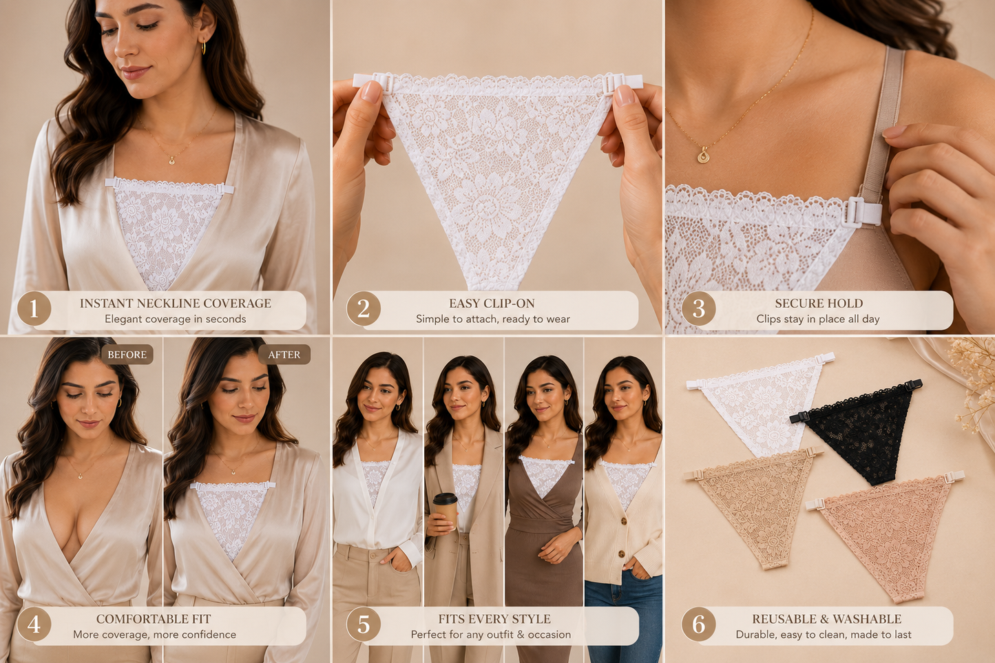 Clip on Camisole