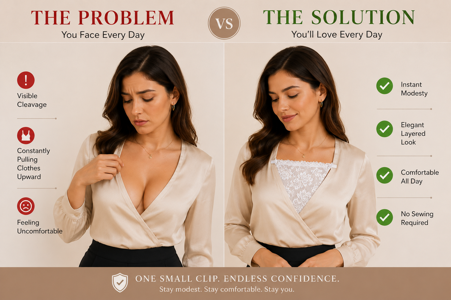 Clip on Camisole
