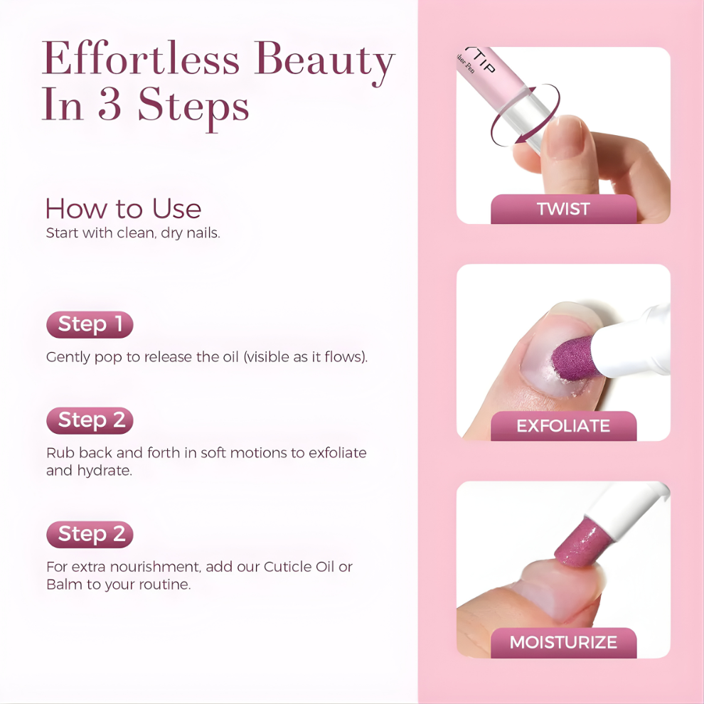 Cuticle Pusher & Oil Nail pen