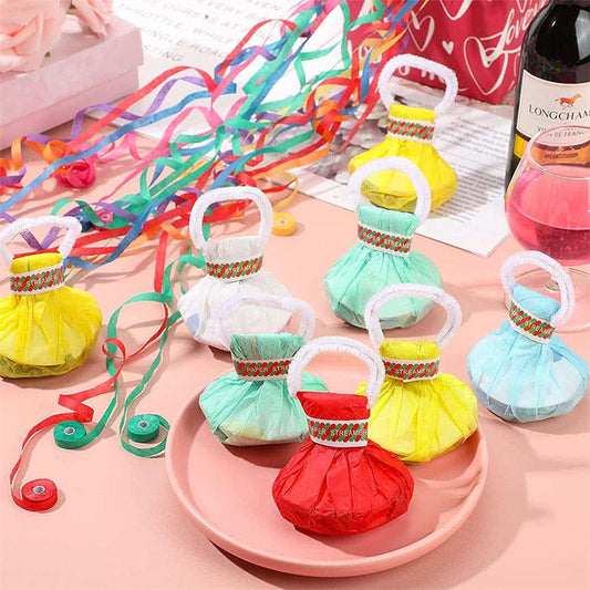 🎉 Colorful Party Streamer Popper Bombs