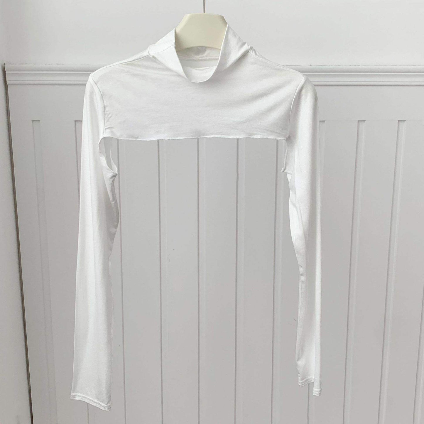 Cropped Top Inner Long Sleeves