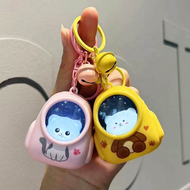 Cute Pet Digital Keychain Toy – Interactive Mini Companion!