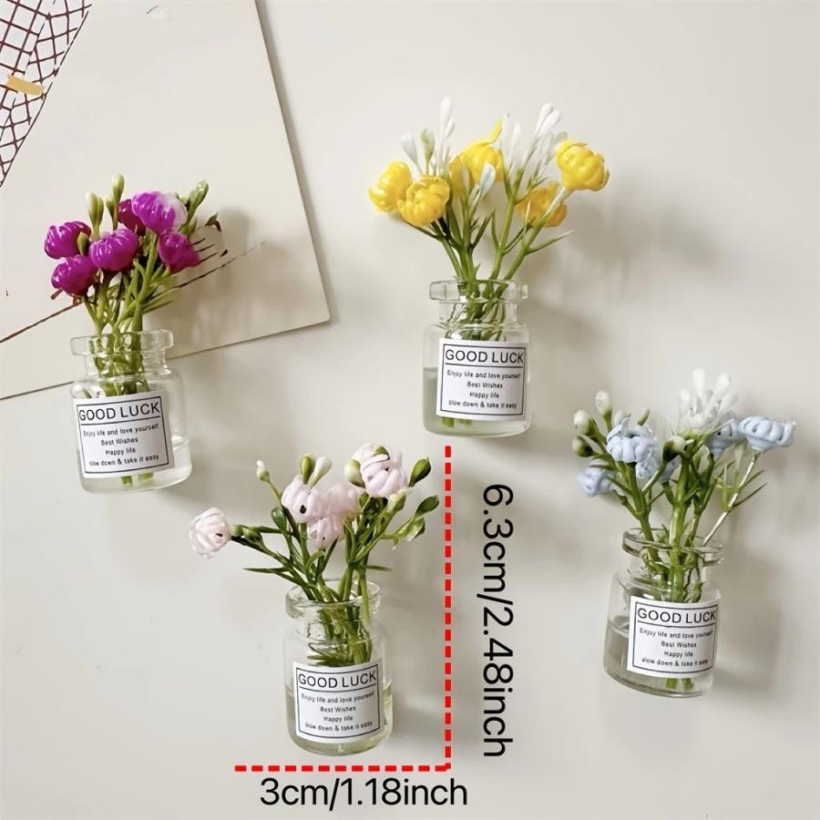 Mini "Good Luck" Flower Vase Decoration