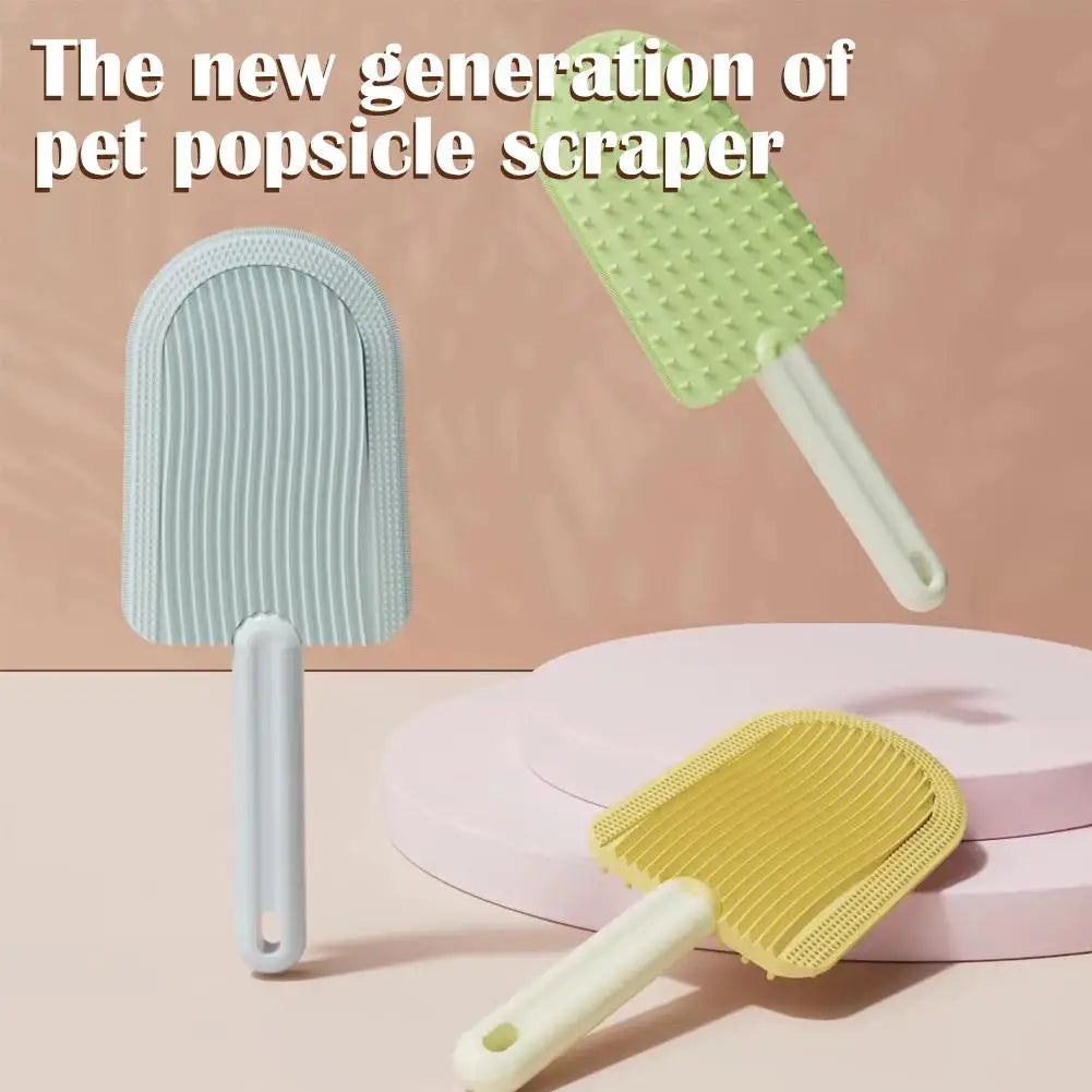 Cat Grooming Brush ( popsicle scrapper )🐱✨