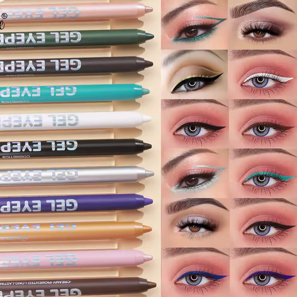 Waterproof Eyeliner Gel Set