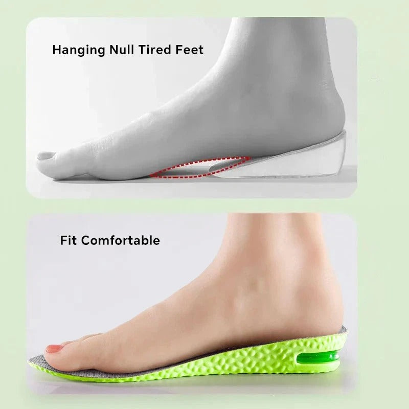 Anti Oder + Pain Relieving Height Increase Insoles ( Unisex )