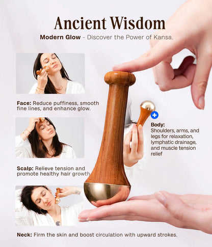 AuraKansa™ Ayurvedic Face Sculpting Wand