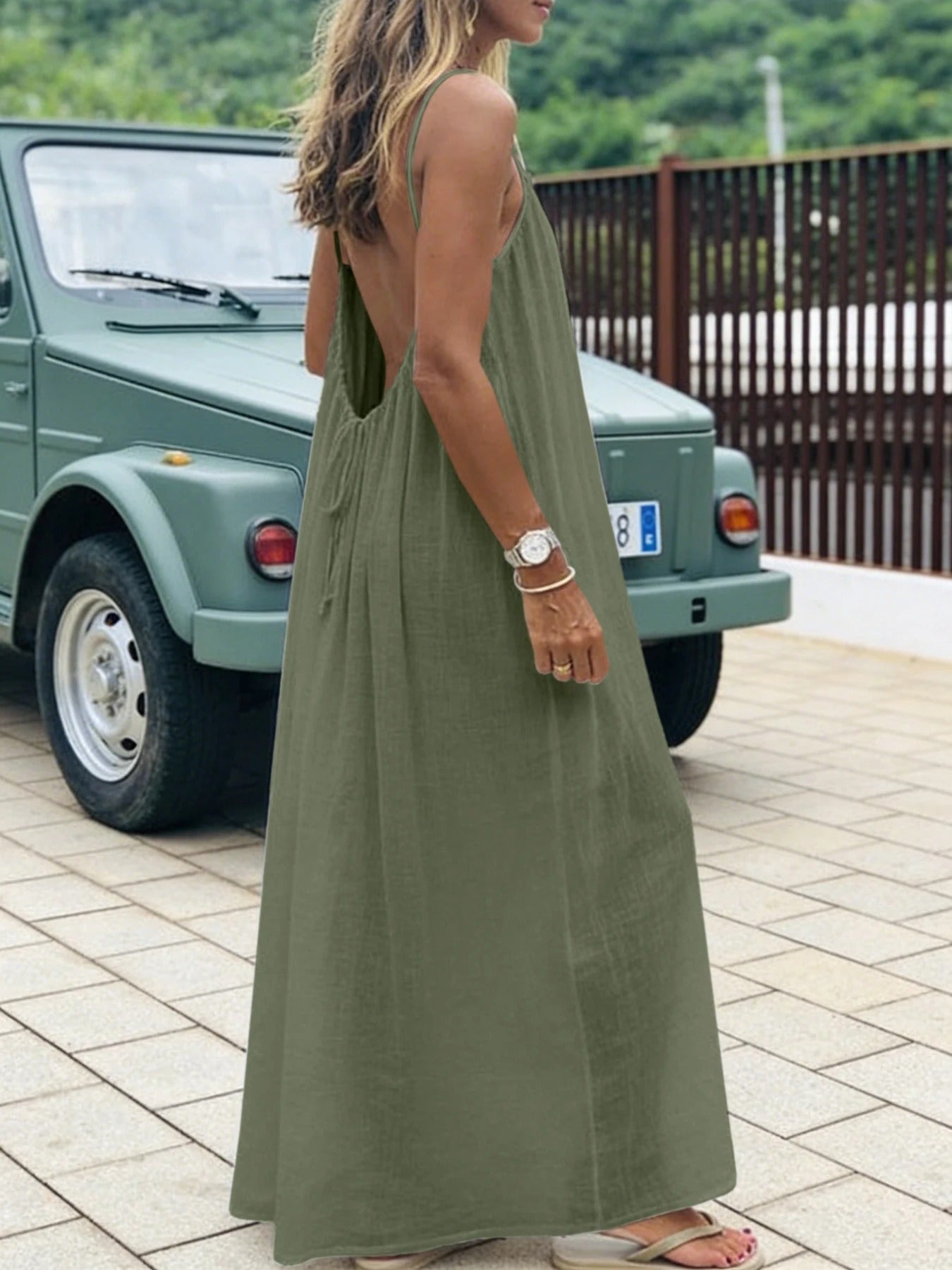 LunaÉlan™ BackFlow Maxi Dress